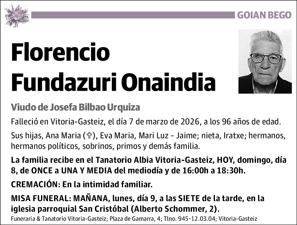 Florencio Fundazuri Onaindia