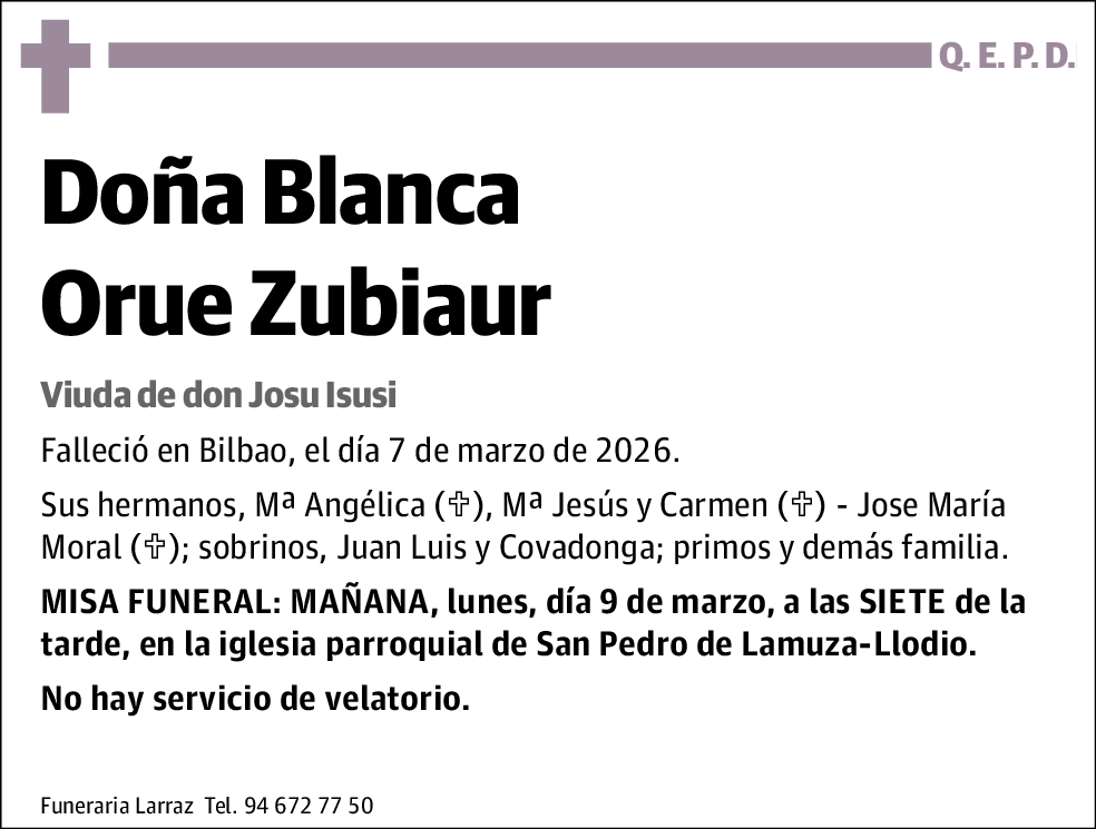 Blanca Orue Zubiaur