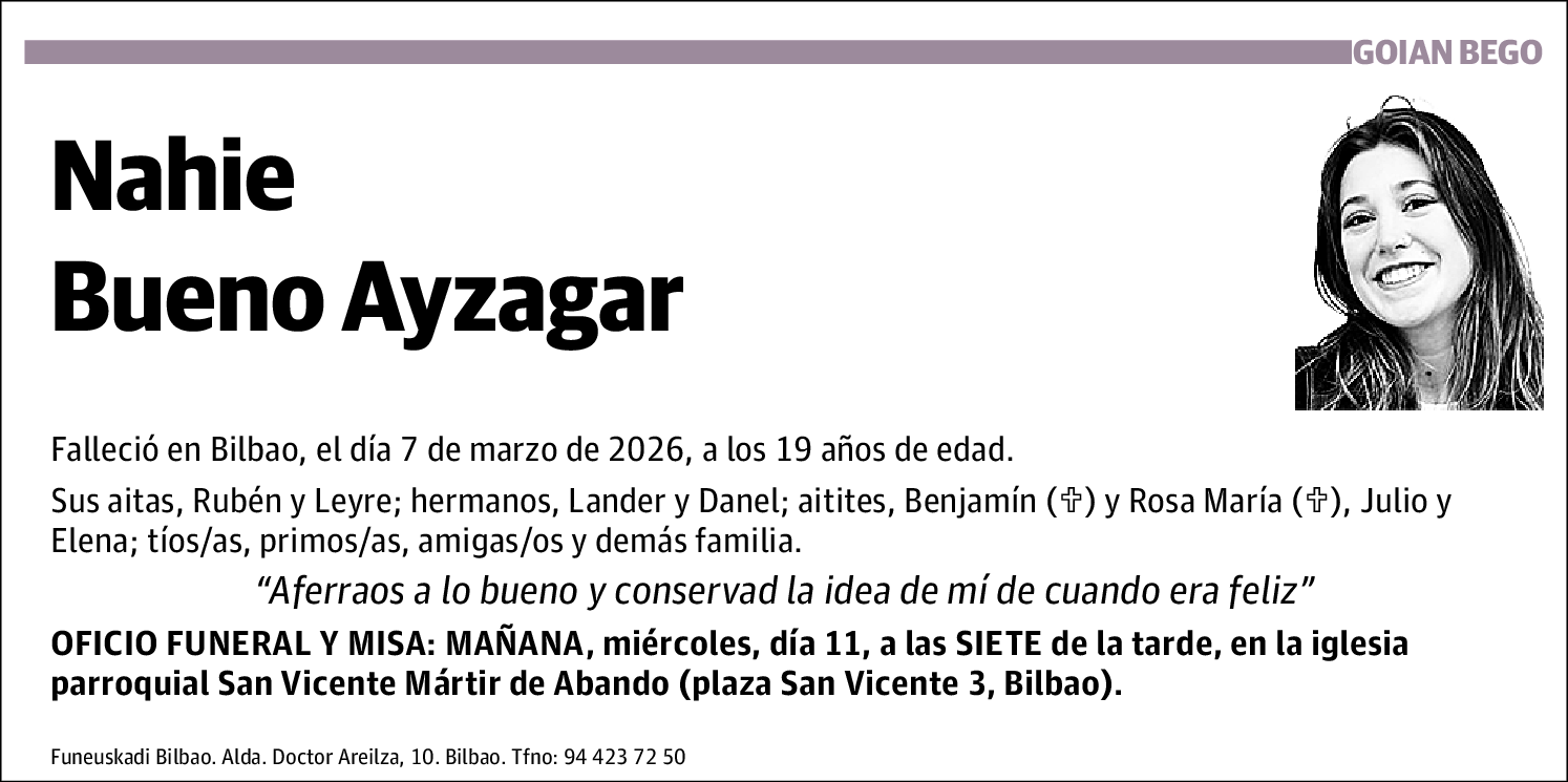 Nahie Bueno Ayzagar