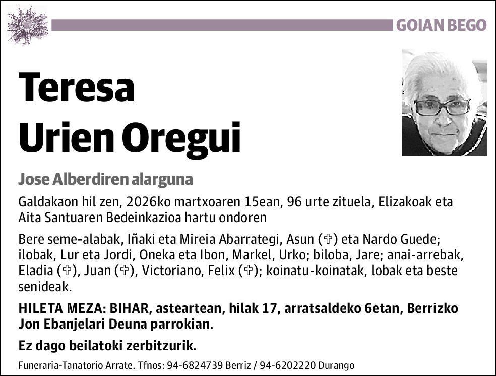 Teresa Urien Oregui