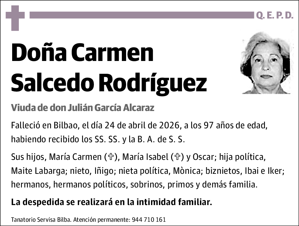 Carmen Salcedo Rodríguez