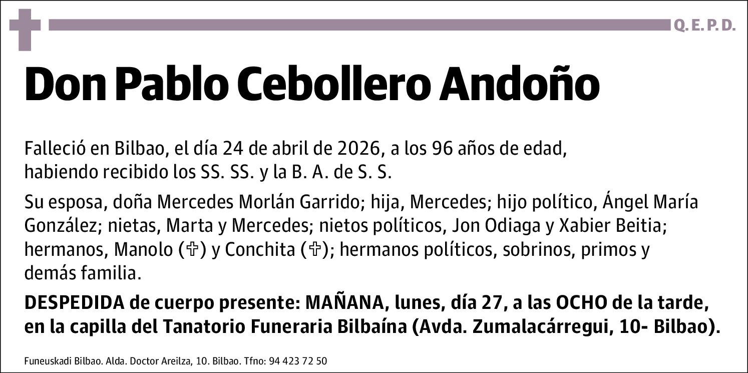 Pablo Cebollero Andoño
