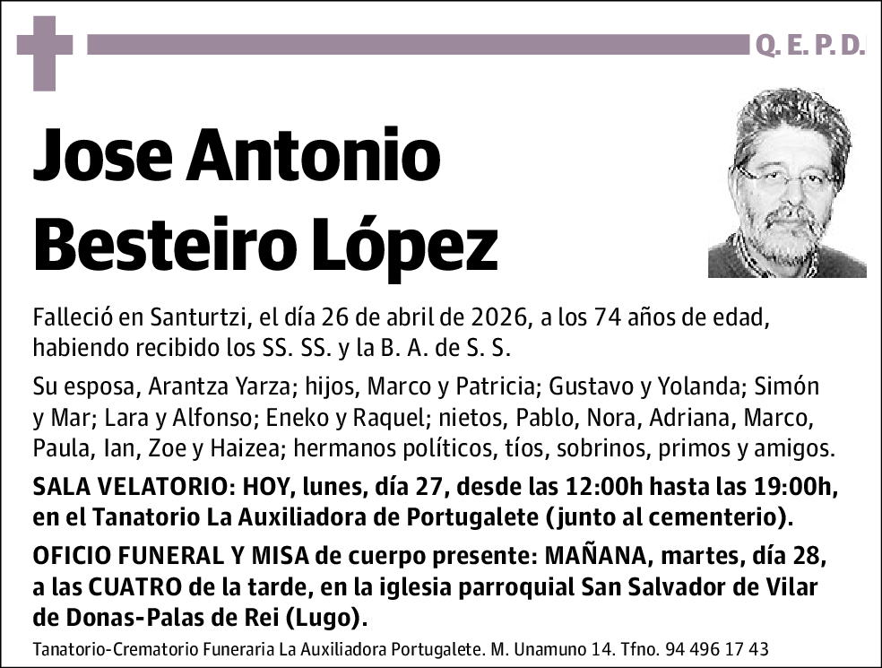 Jose Antonio Besteiro López