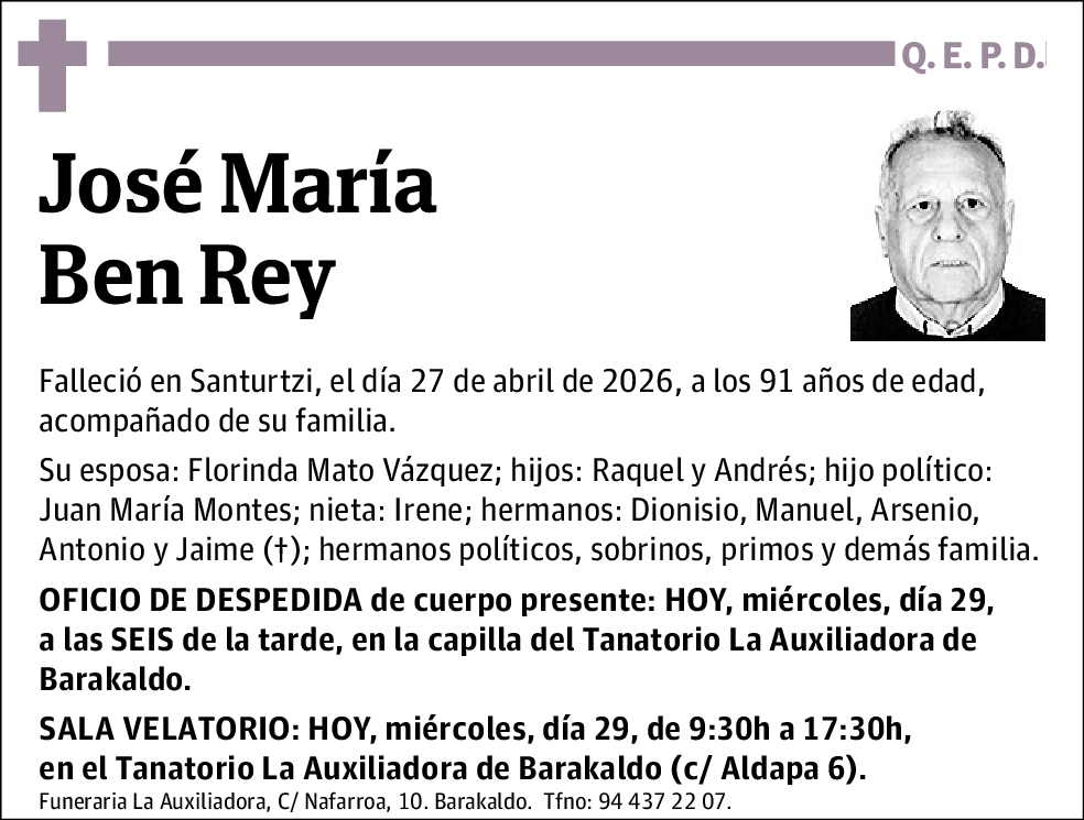 José María Ben Rey