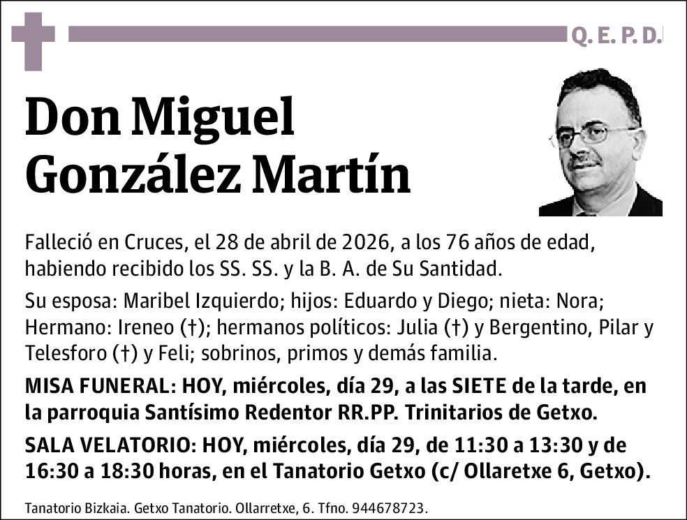 Miguel González Martín