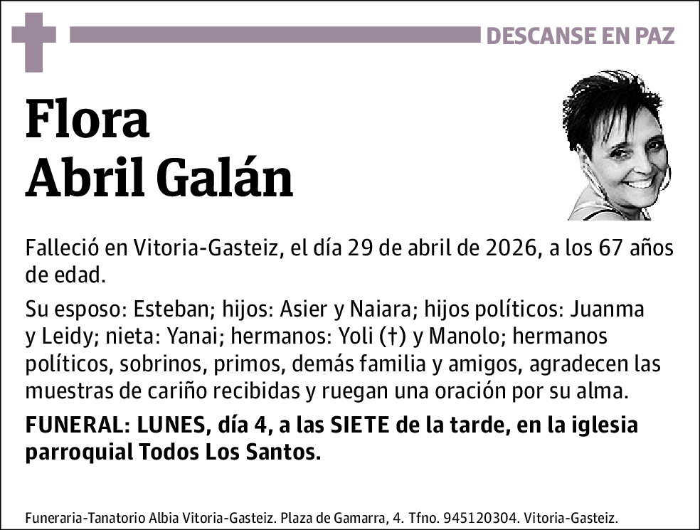 Flora Abril Galán