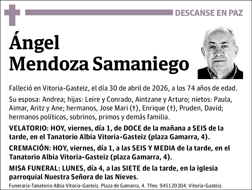 Ángel Mendoza Samaniego