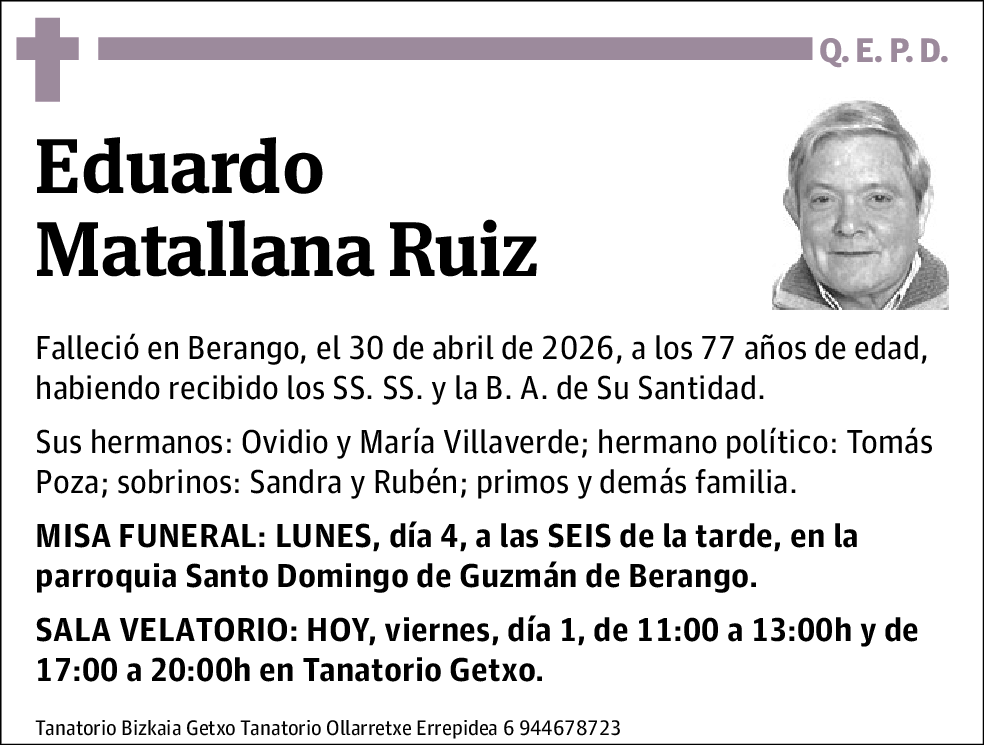 Eduardo Matallana Ruiz