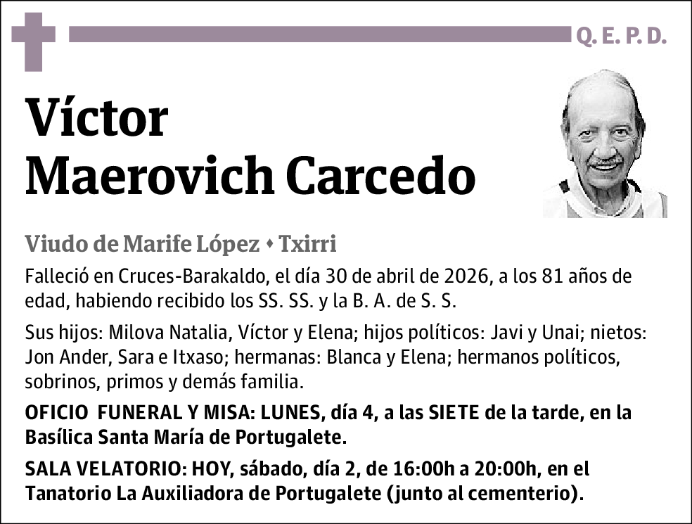 Víctor Maerovich Carcedo
