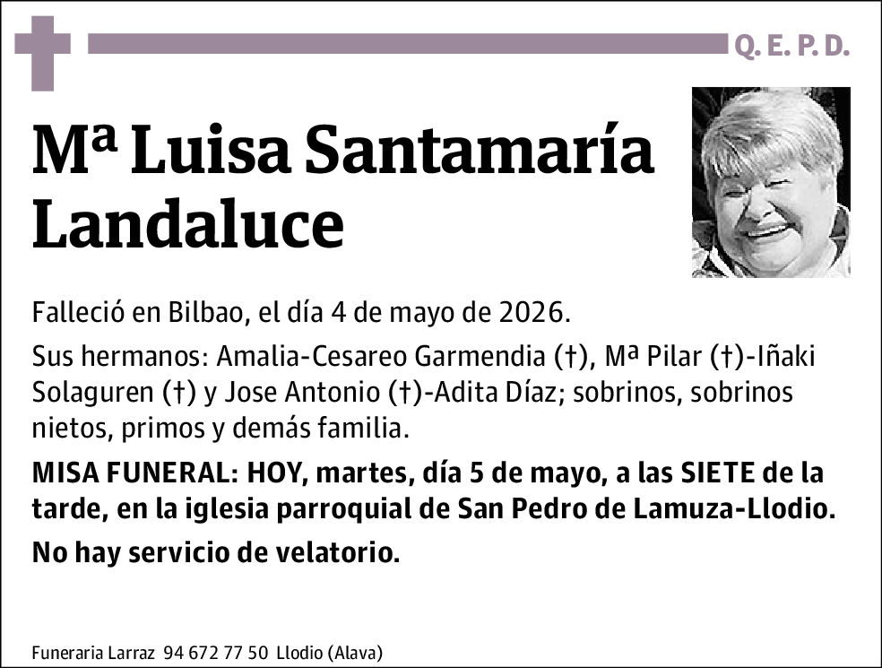 Mª Luisa Santamaría Landaluce