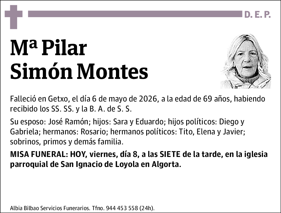 Mª Pilar Cecilia Simón Montes