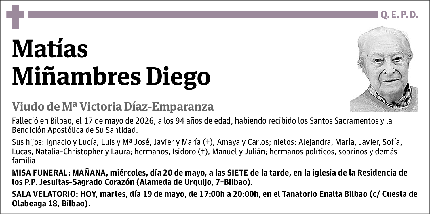 Matías Miñambres Diego
