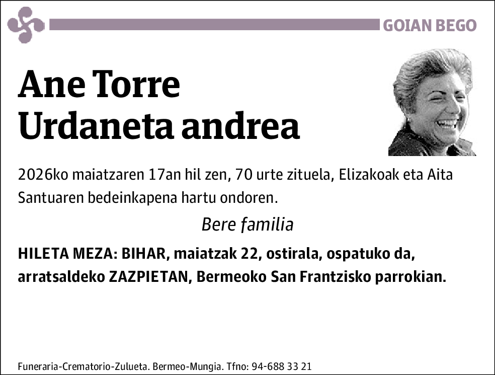 Ane Torre Urdaneta