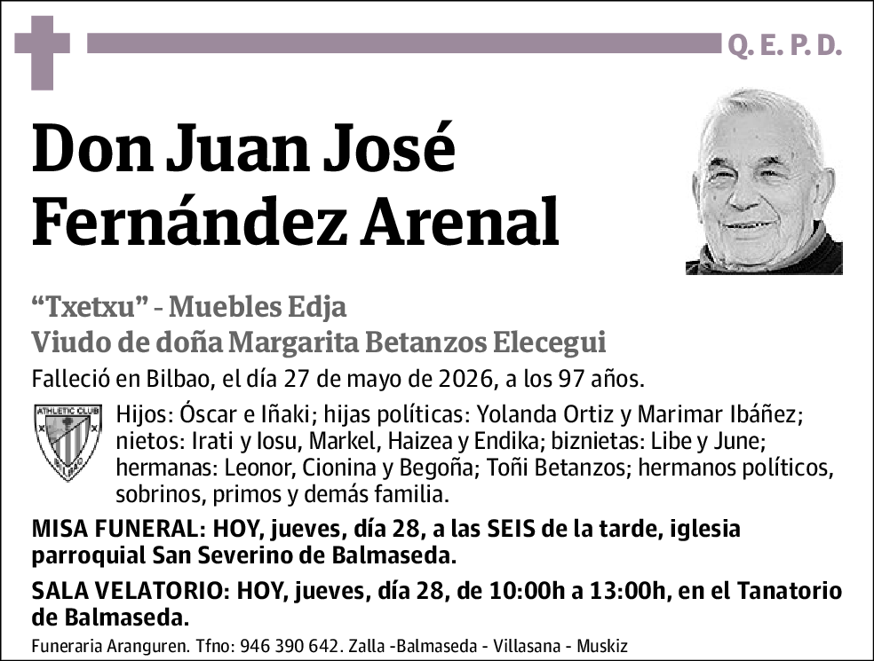 Juan José Fernández Arenal