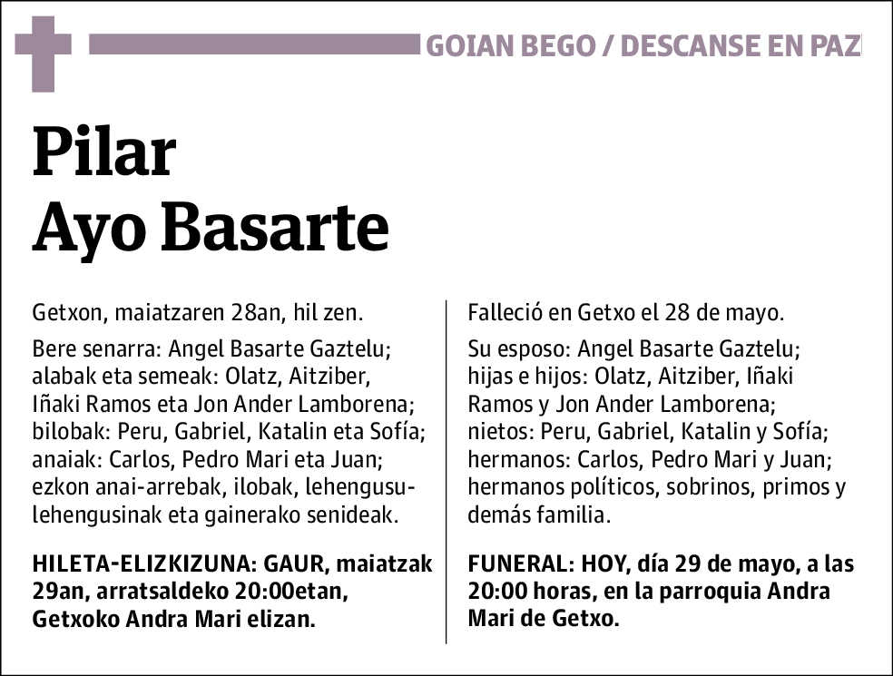 Pilar Ayo Basarte