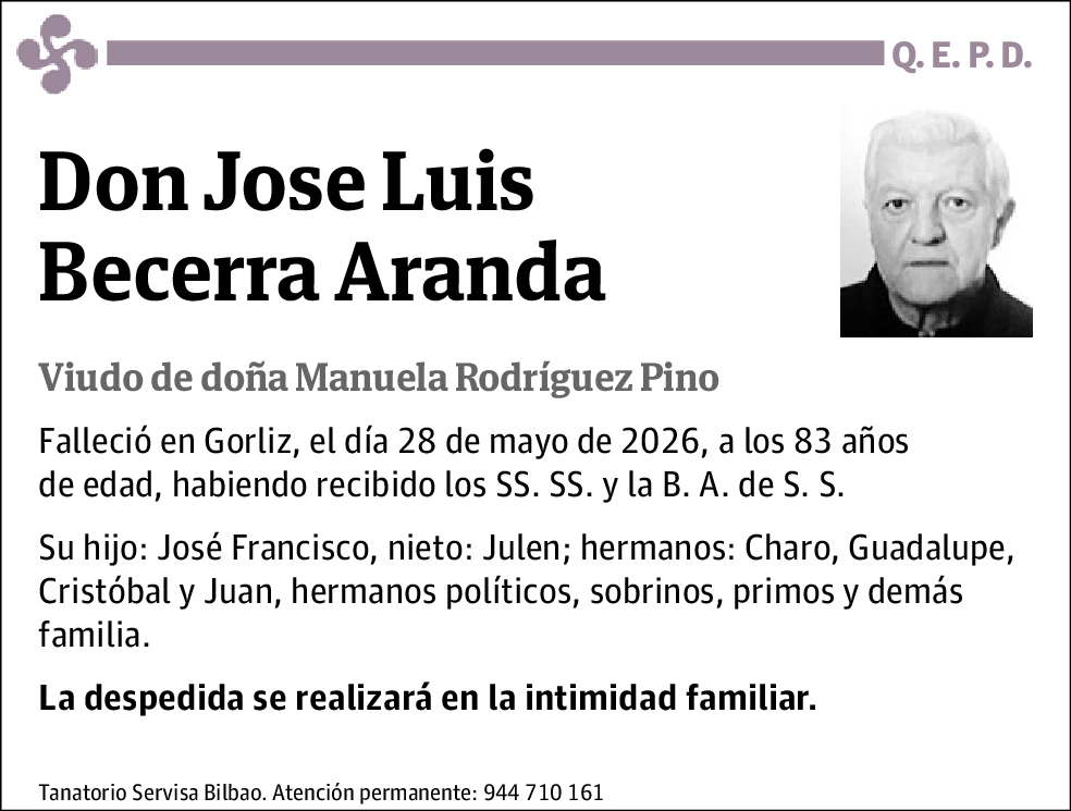 Jose Luis Becerra Aranda
