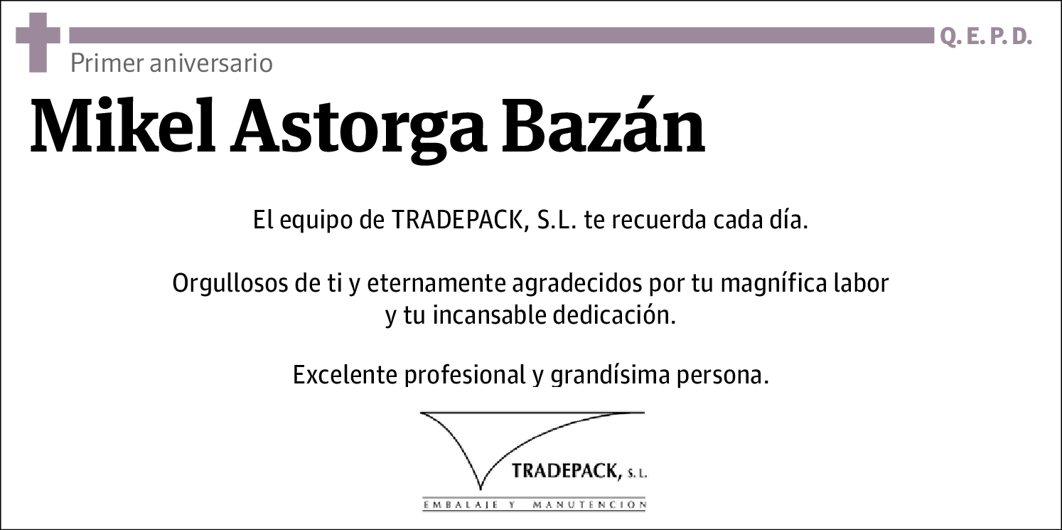 Mikel Astorga Bazán