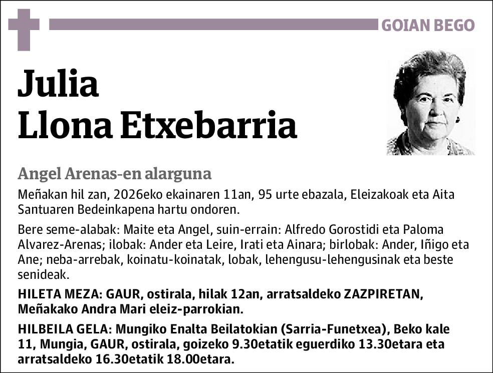 Julia Llona Etxebarria