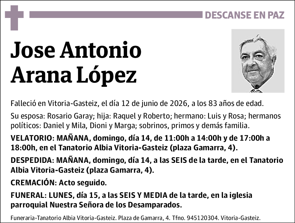 Jose Antonio Arana López