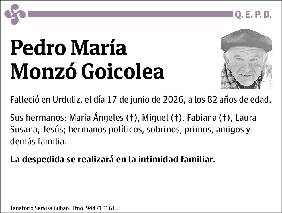 Pedro María Monzó Goicolea