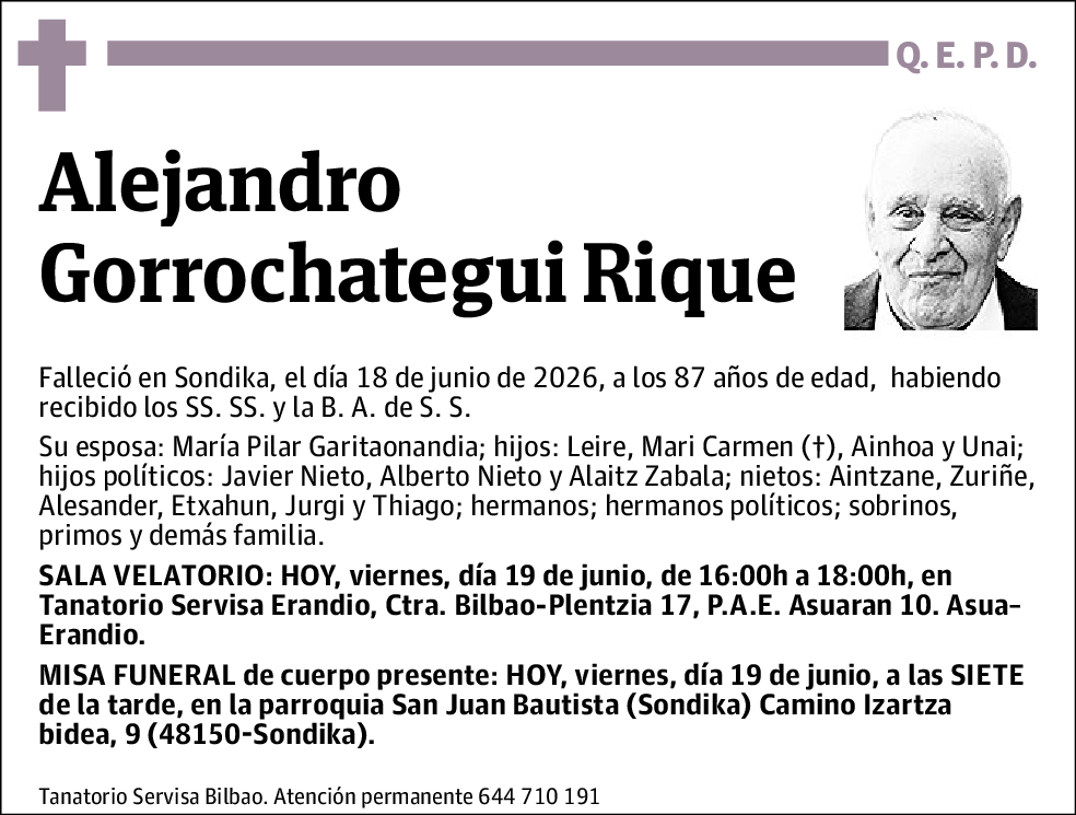 Alejandro Gorrochategui Rique