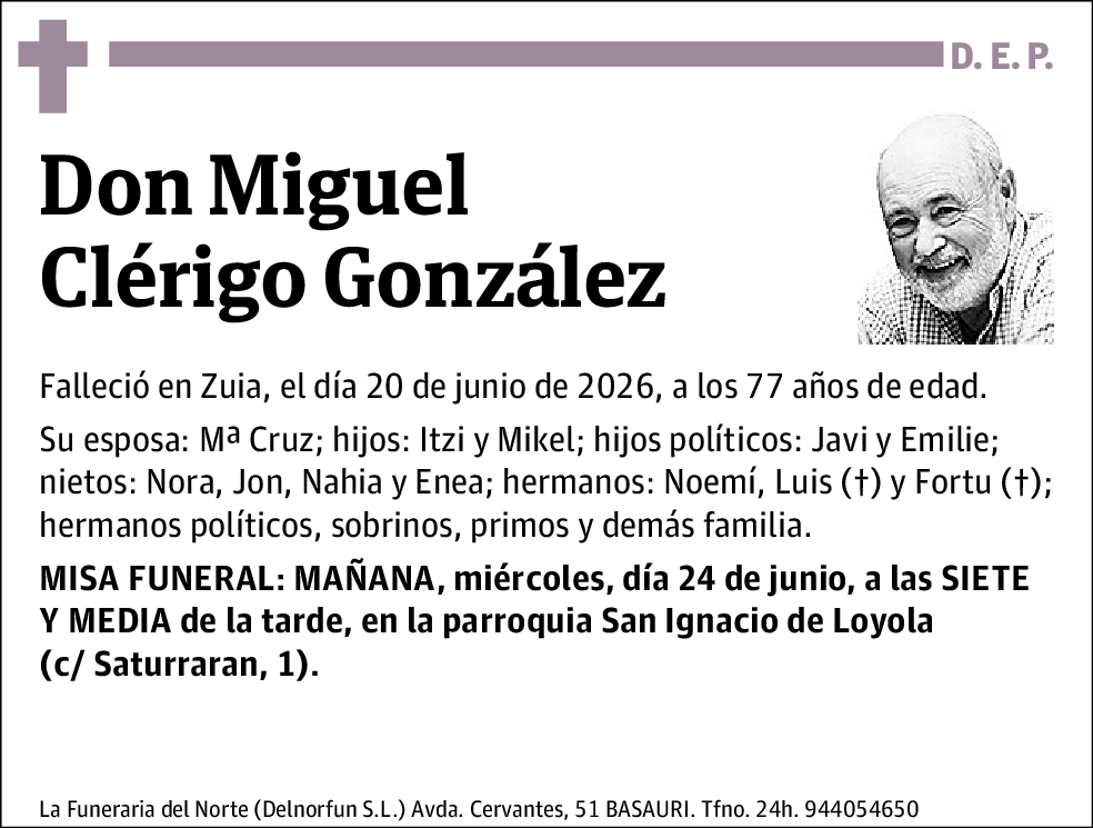 Miguel Clérigo González
