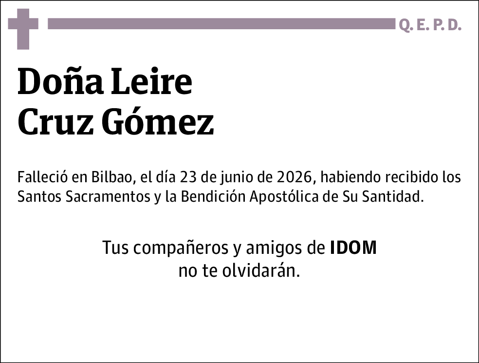 Leire Cruz Gomez