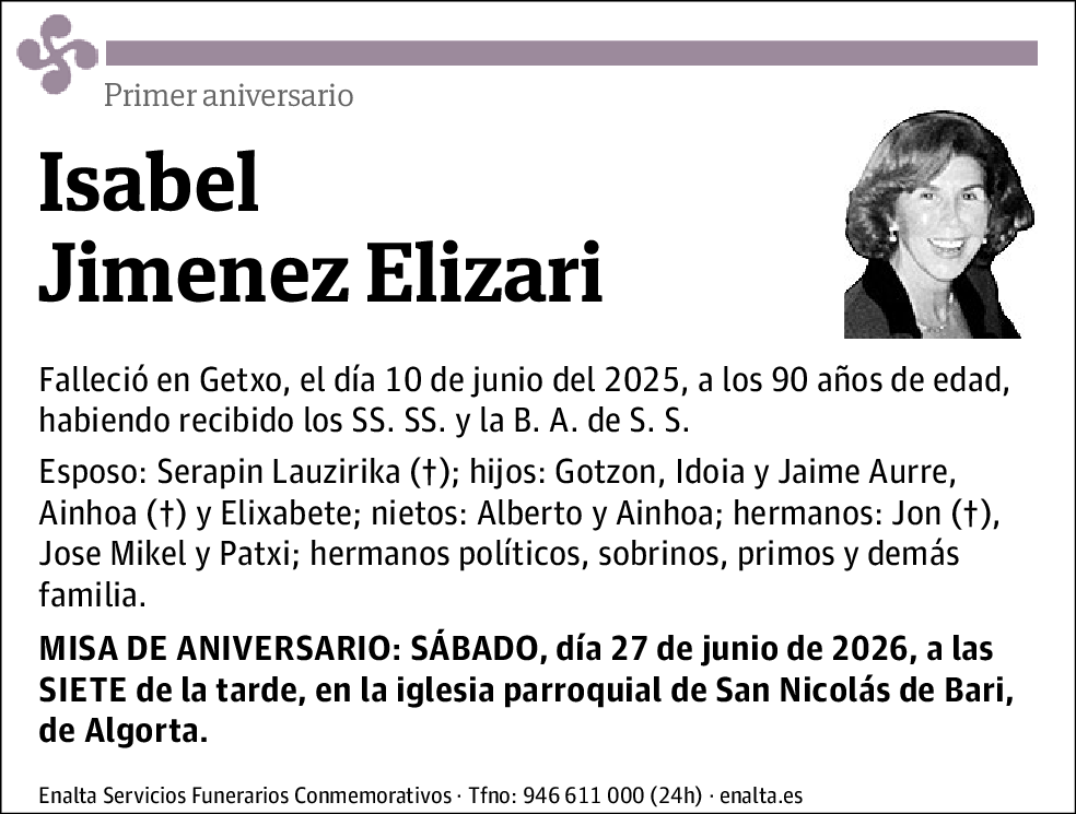 Isabel Jimenez Elizari