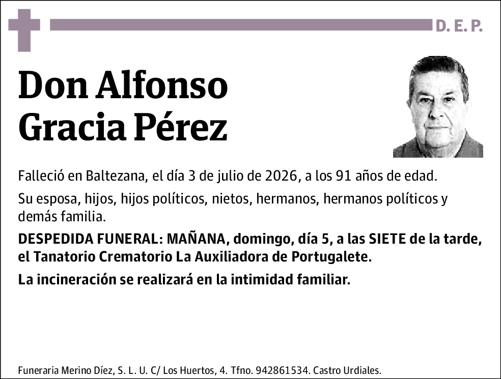 Jose Alfonso Gracia Pérez