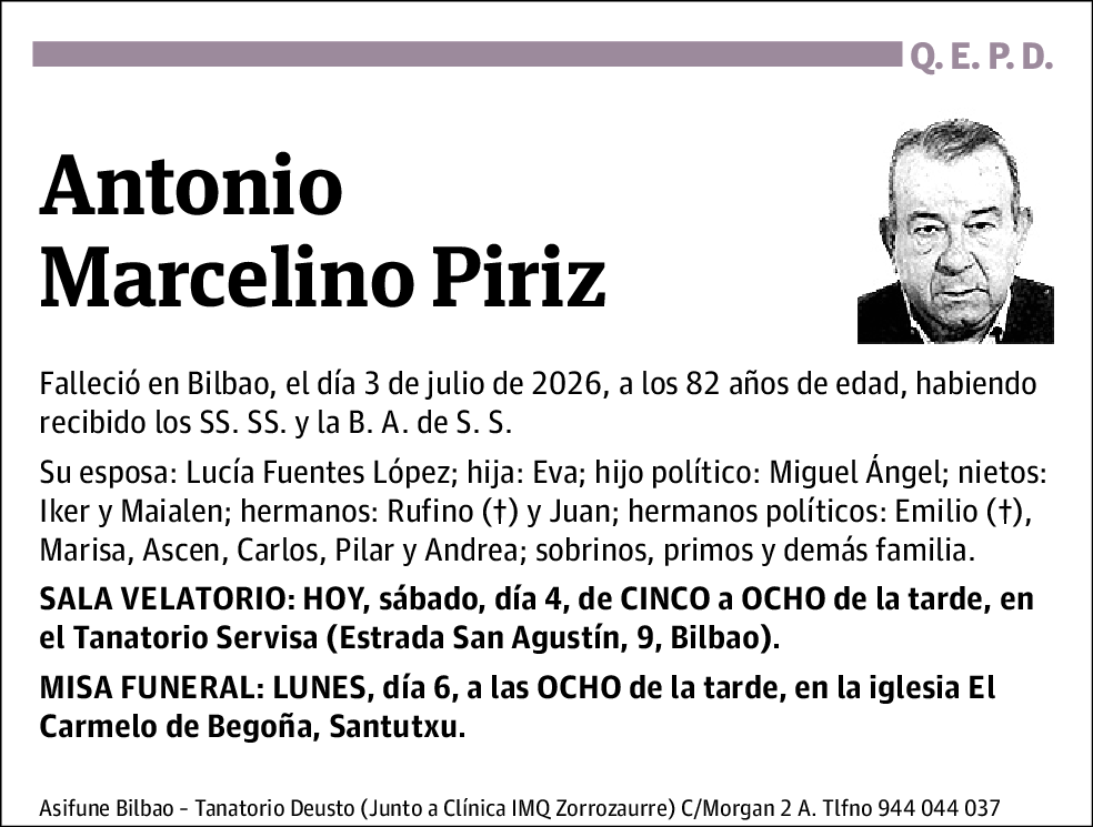 Antonio Marcelino Piriz
