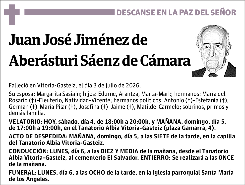 Juan José Jiménez de Aberásturi Sáenz de Cámara
