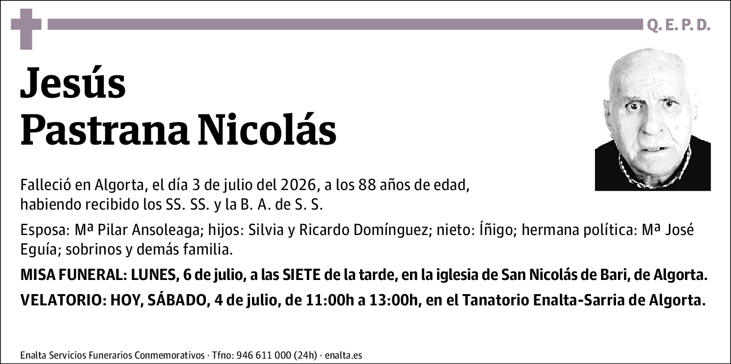 Jesús Pastrana Nicolás