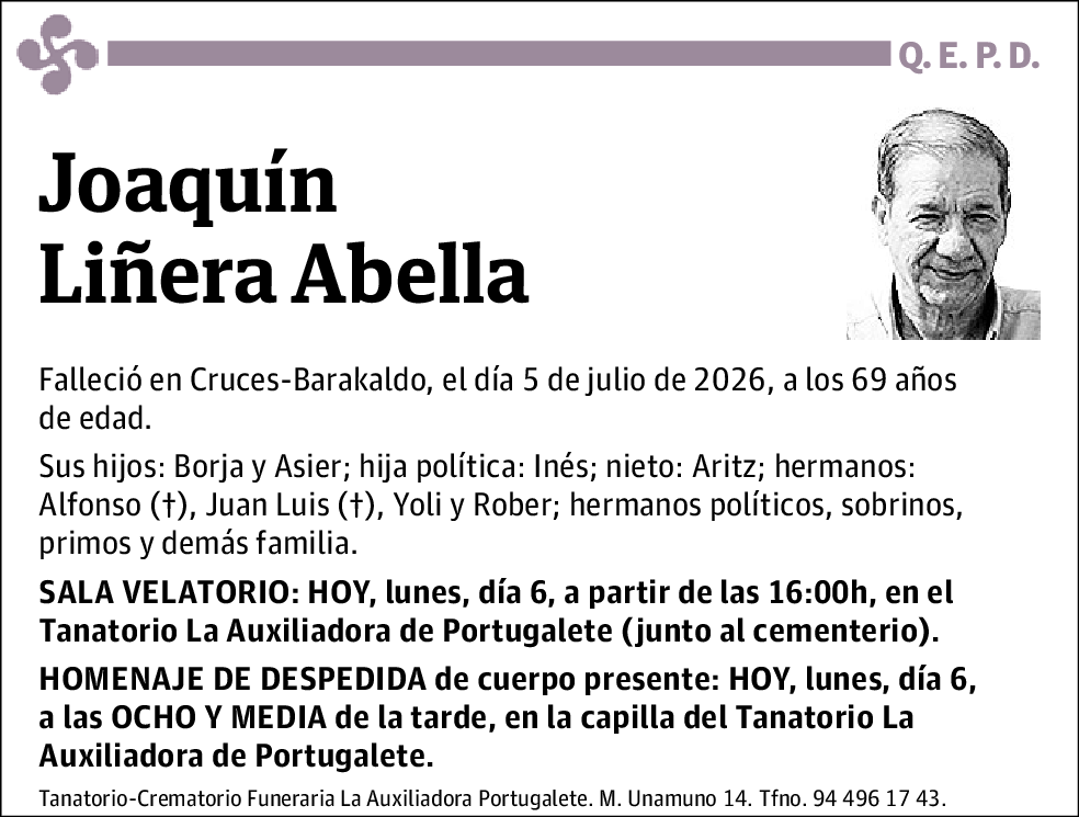 Joaquín Liñera Abella