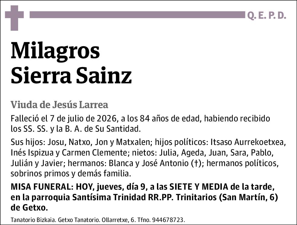 Milagros Sierra Sainz