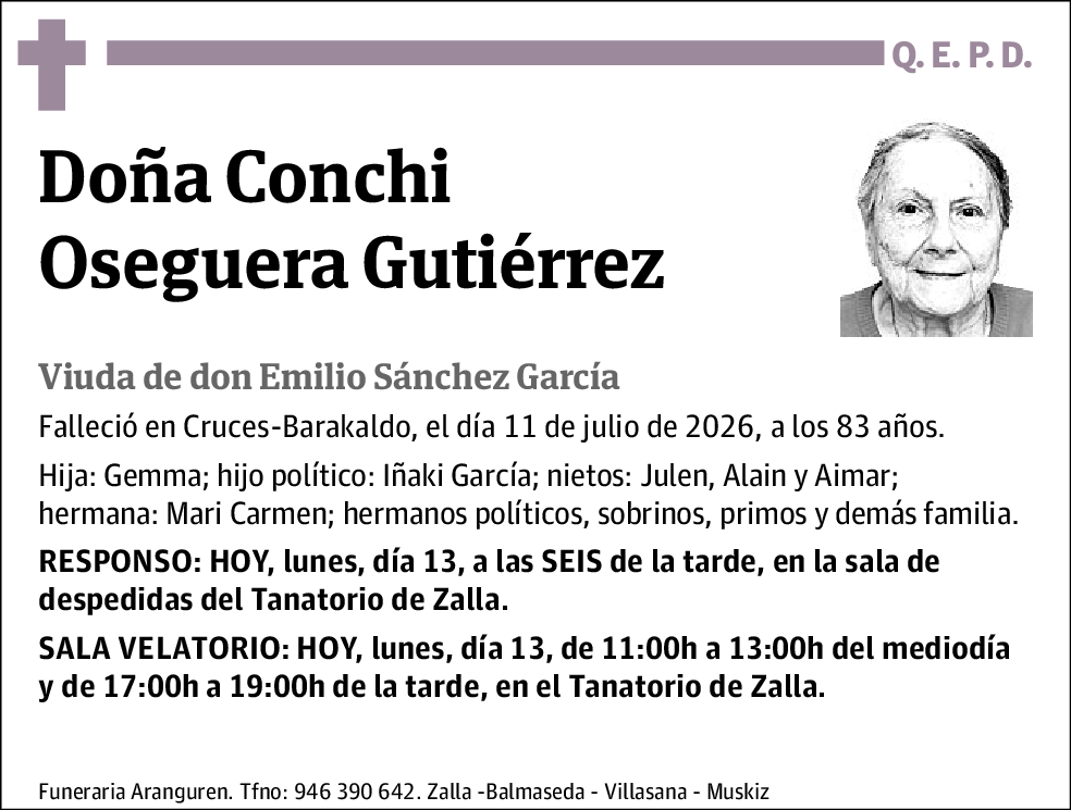Conchi Oseguera Gutiérrez