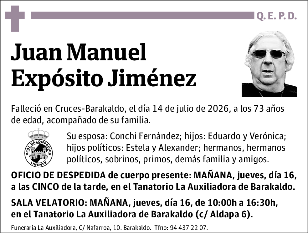 Juan Manuel Expósito Jiménez