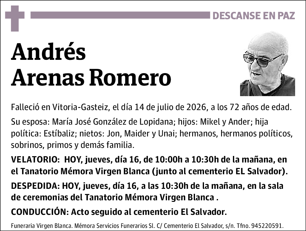 Andrés Arenas Romero