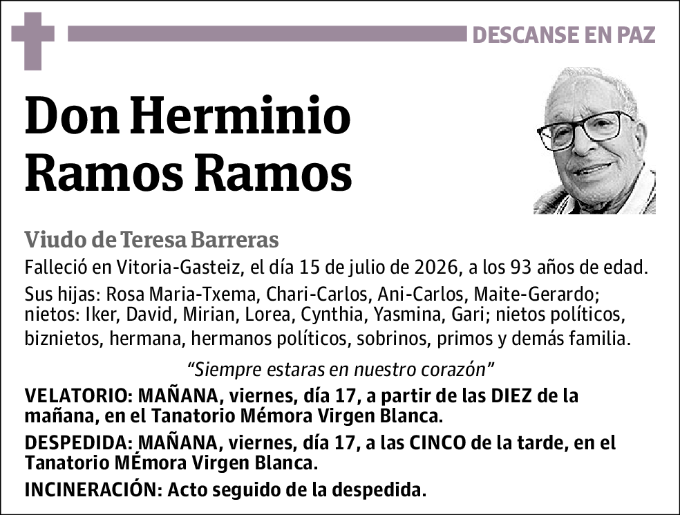 Herminio Ramos Ramos