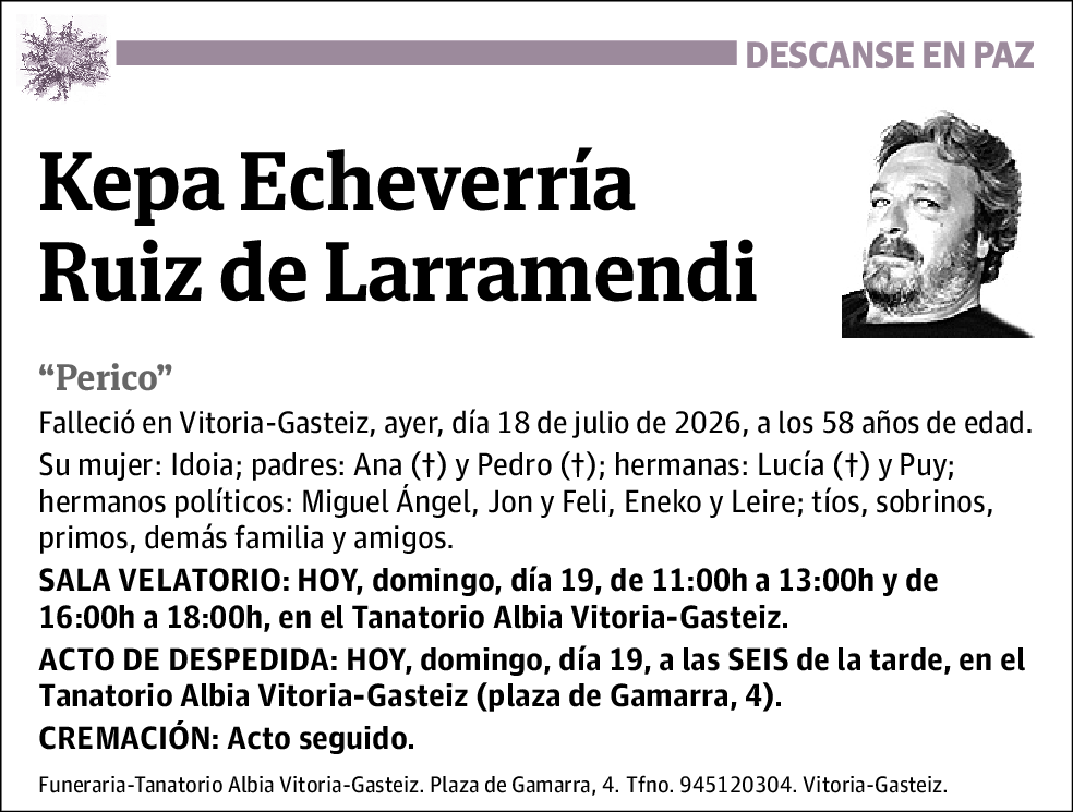 Kepa Echeverria Ruiz de Larramendi