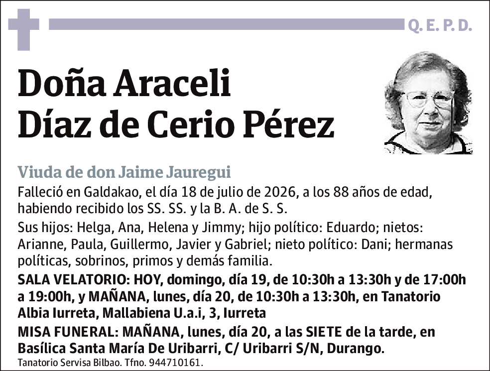 Araceli Díaz de Cerio Perez