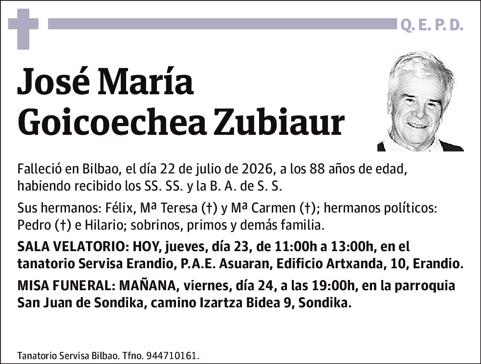 José María Goicoechea Zubiaur