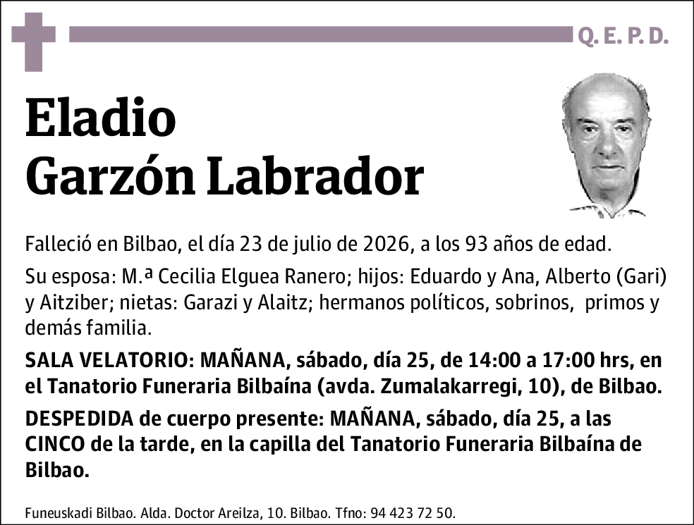 Eladio Garzón Labrador
