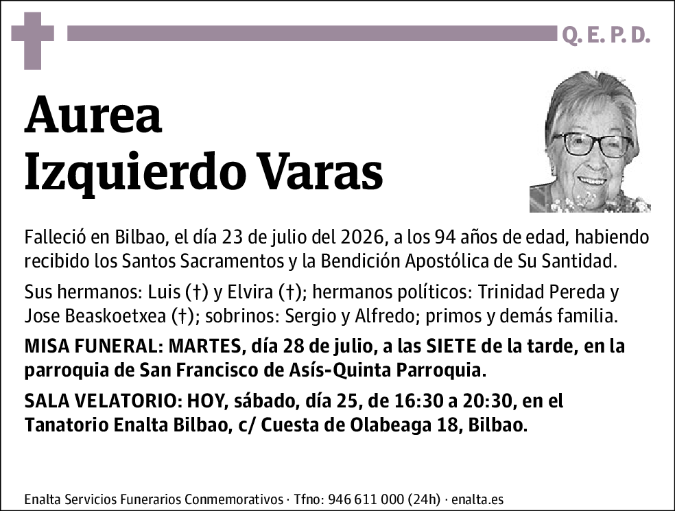 Aurea Izquierdo Varas