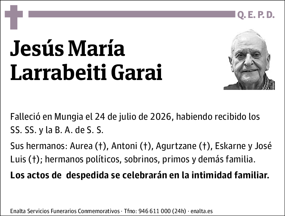 Jesús María Larrabeiti Garai