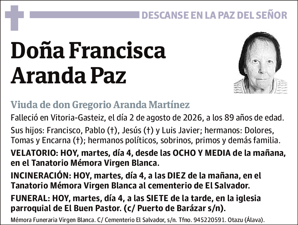Francisca Aranda Paz
