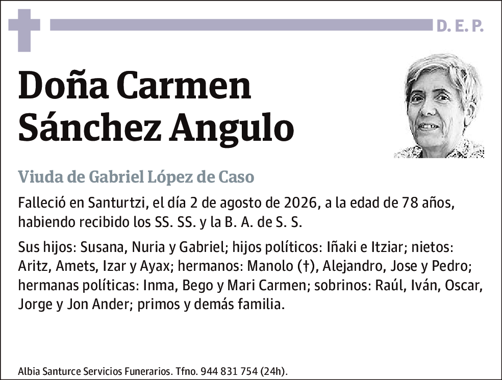 Carmen Sánchez Angulo