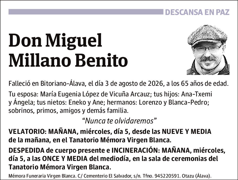 Miguel Millano Benito