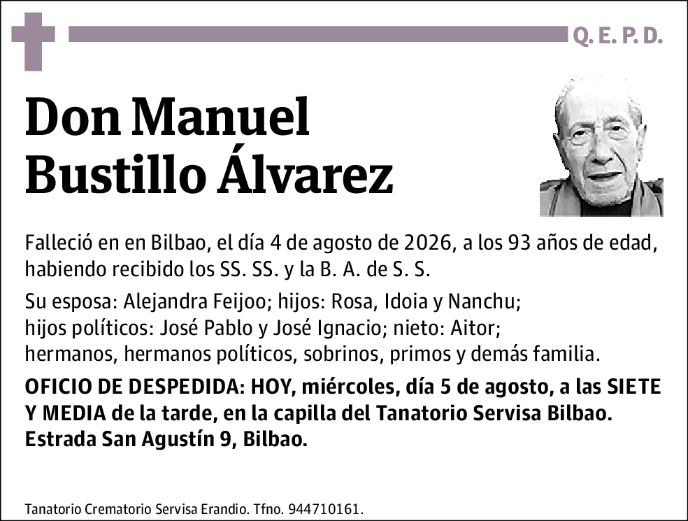 Manuel Bustillo Álvarez