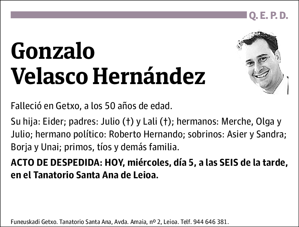 Gonzalo Velasco Hernández