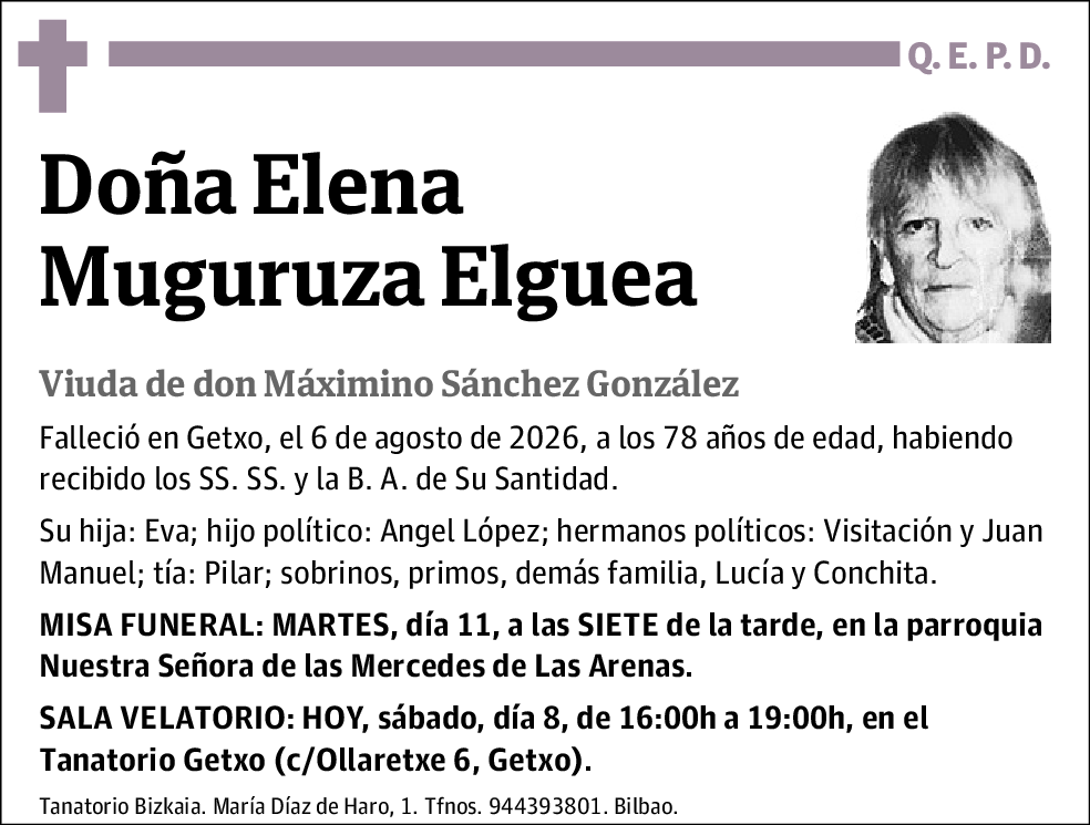 Elena Muguruza Elguea